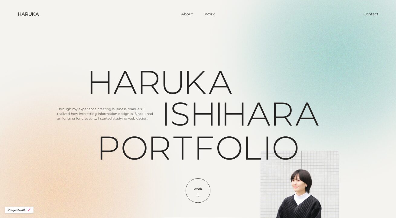 Haruka Ishihara PORTFOLIO
